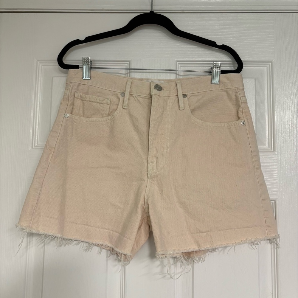 Frame Pale Pink‎ Jean Shorts Size 27